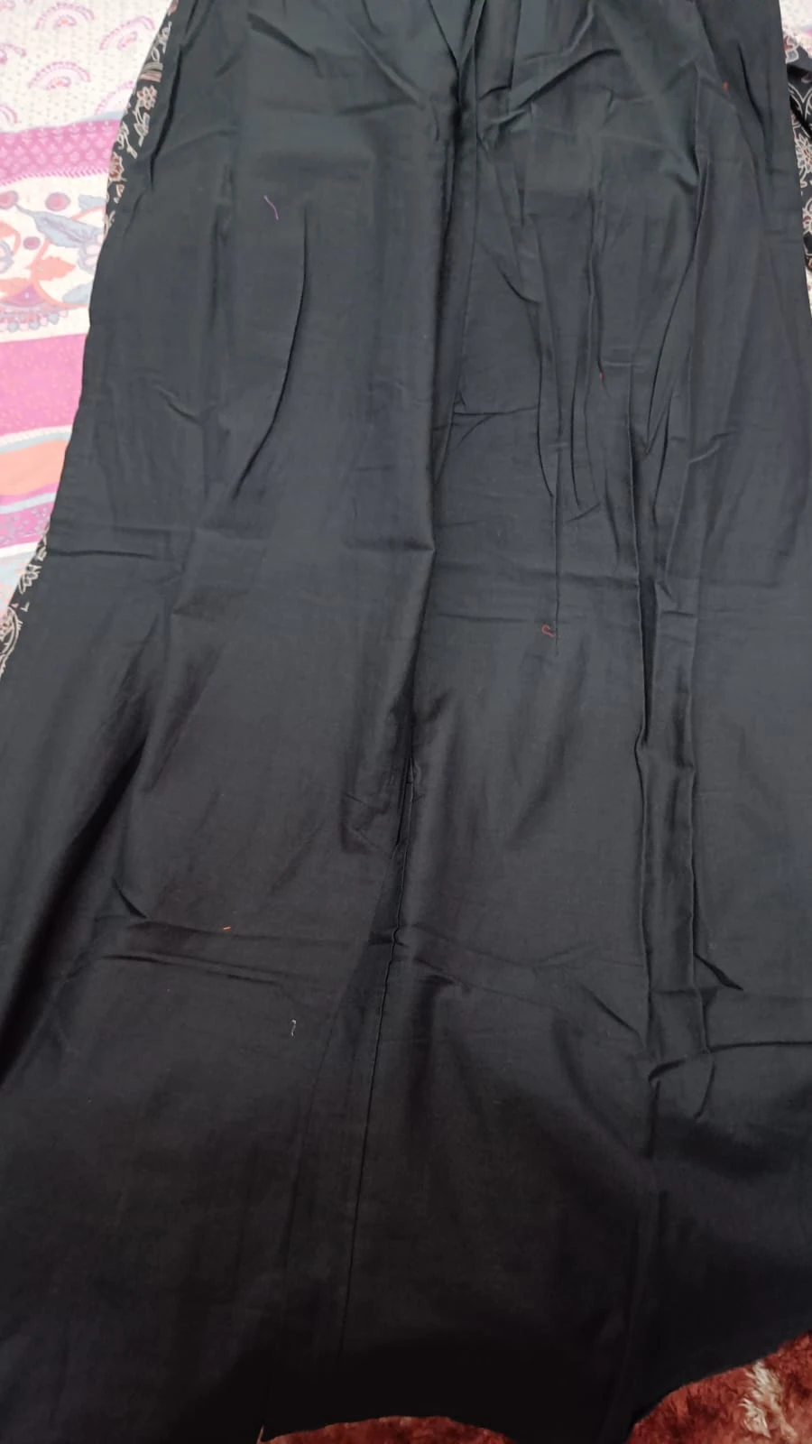 Mal Cotton Printed suit with angarakha yoke& kota dupatta