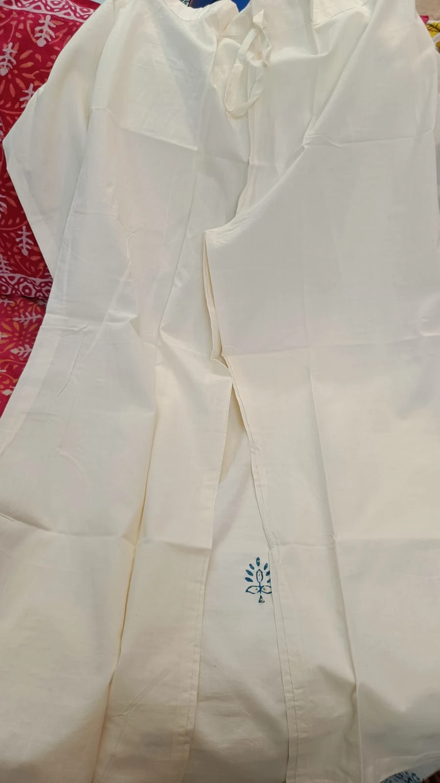 Batik yoke with dupatta ladga patti